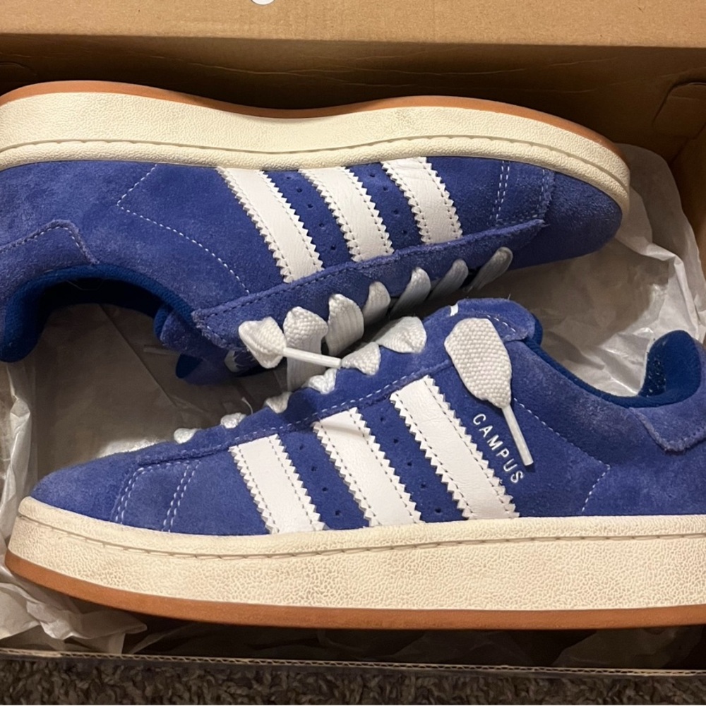 Blue Adidas Campus